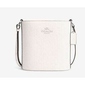 New Coach CR153 Sophie Bucket Bag Pebble Leather Chalk
